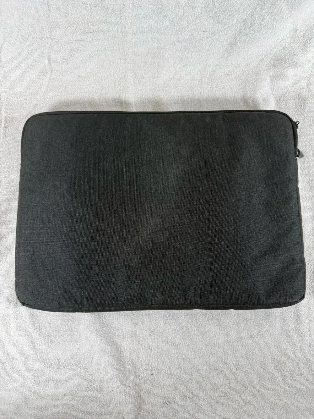 Black Laptop Sleeve Case with Soft Fuzzy Interior